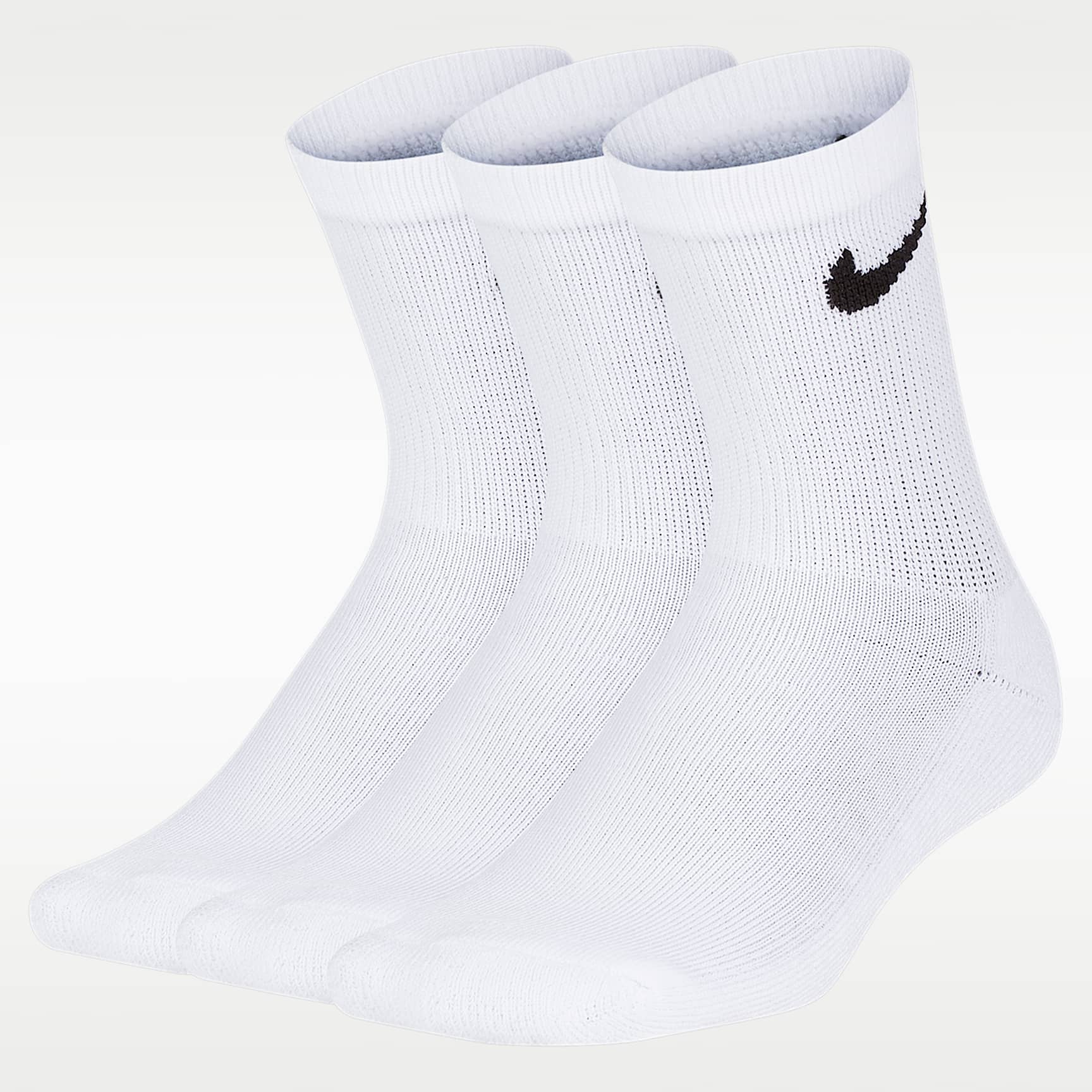 NIKE公式】Nike ベーシックス キッズ クルー ソックス (3足